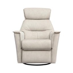 G Plan Solna Swivel Glider Power Recliner Chair - Fabric Grade B - Power with Headrest and Lumbar - Without Heated Seats - thumbnail 4