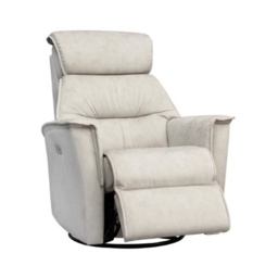 G Plan Solna Swivel Glider Power Recliner Chair - Fabric Grade B - Power with Headrest and Lumbar - Without Heated Seats - thumbnail 3