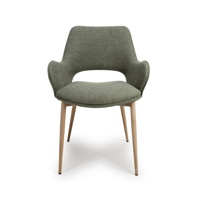 Collins Fabric Dining Chair - Sage - image 1
