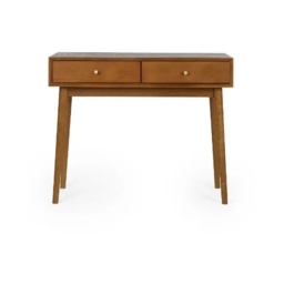 Julian Bowen Lowry Writing Desk With 2 Drawers - thumbnail 3