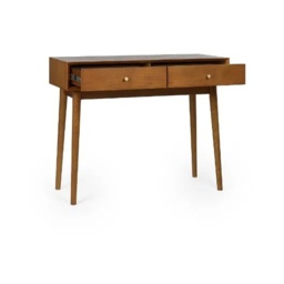 Julian Bowen Lowry Writing Desk With 2 Drawers - thumbnail 2