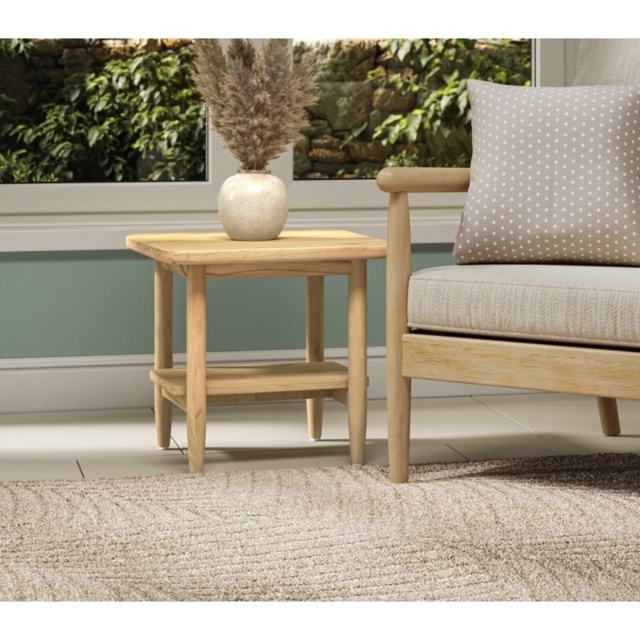 Daro Dorchester / Martinique Wooden Top Side Table - image 1