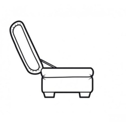 Parker Knoll Lifestyle Storage Footstool - Leather - thumbnail 3
