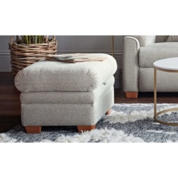 Parker Knoll Lifestyle Storage Footstool - Leather - thumbnail 4