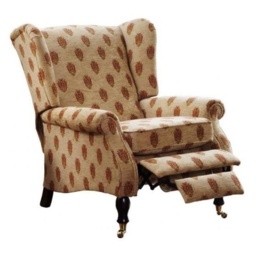 Parker Knoll York Recliner Wing Chair - Fabric Grade D - thumbnail 3
