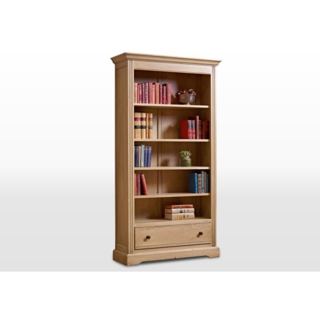 Wood Bros Old Charm Bookcase With Drawer OC2995 - Traditional Finish - image 1