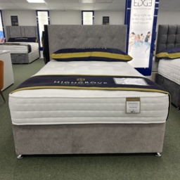 Highgrove Greenwich Mattress and Divan Set With Headboard - 150cm King - 22 Drawers - Strutted Headboard - thumbnail 2