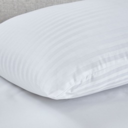 Catherine Lansfield Hotel Satin Stripe Pillow Pair - thumbnail 4
