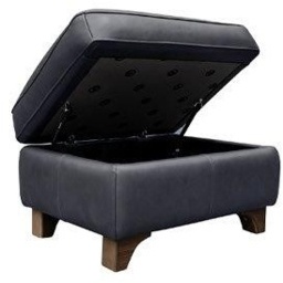 G Plan Monza Storage Footstool - Leather Grade H - thumbnail 2