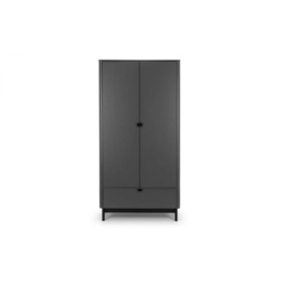 Julian Bowen Chloe 2 Door 1 Drawer Wardrobe - thumbnail 3