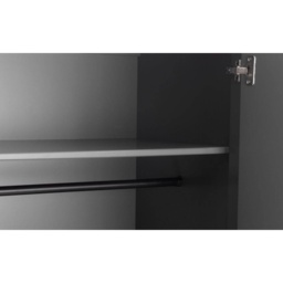 Julian Bowen Chloe 2 Door 1 Drawer Wardrobe - thumbnail 5