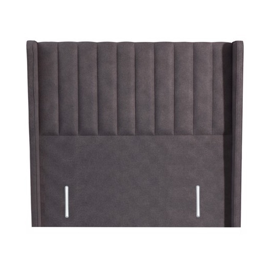 Tempur Suffolk Wickham Floor Standing Headboard - King - 150cm - Velvet Turmeric - image 1