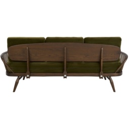 Ercol 3 Seater Studio Couch - Fabric Grade U - thumbnail 6