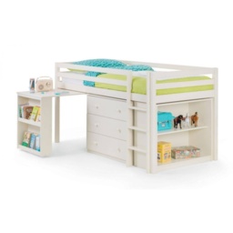 Julian Bowen Roxy Sleepstation Bed - Stone White - thumbnail 2