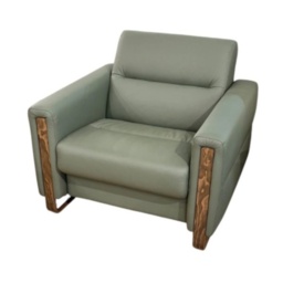 Stressless Fiona Chair in Fabric - 1 x Steel Arm LHF - thumbnail 5