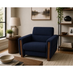 Stressless Fiona Chair in Fabric - 1 x Steel Arm LHF