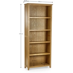 Julian Bowen Mallory Tall Bookcase - thumbnail 5