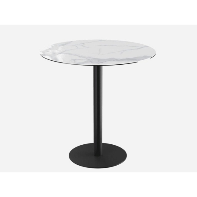 Akante Orlando Bar Table - Marble - H 100cm x Dia 100cm