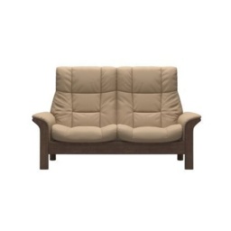 Stressless Buckingham High Back 2 Seater Recliner Sofa - Batick Leather - thumbnail 2