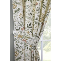 Sundour Cleo Willow Lined Pencil Pleat Curtains - Green - W 66 x D 72 - thumbnail 3