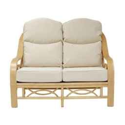 Daro Andorra Natural Wash 2 Seater Lounging Sofa - Fabric Grade A - thumbnail 1
