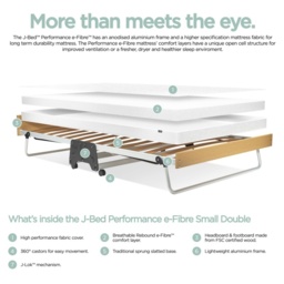 Jay-Be J-Bed Folding Bed With Performance e-Fibre Mattress - Small Double - thumbnail 3