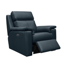 G Plan Ellis Recliner Chair - Leather Grade P - Electric - thumbnail 2