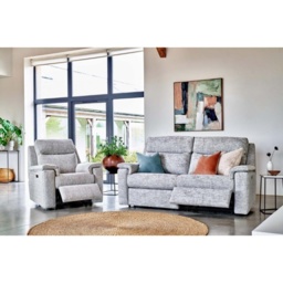G Plan Ellis Recliner Chair - Leather Grade P - Electric - thumbnail 4