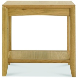 Brampton Oak Rectangular Side Table - thumbnail 2