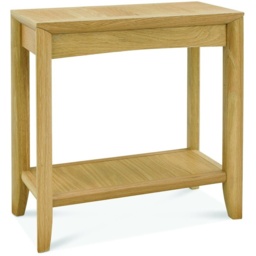 Brampton Oak Rectangular Side Table - thumbnail 3