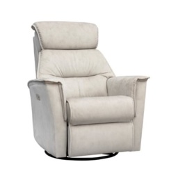 G Plan Solna Swivel Glider Power Recliner Chair - Fabric Grade W - Power - Without Heated Seats - thumbnail 2