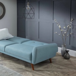 Julian Bowen Monza Fabric Sofa Bed - Blue - thumbnail 7