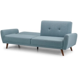 Julian Bowen Monza Fabric Sofa Bed - Blue - thumbnail 6