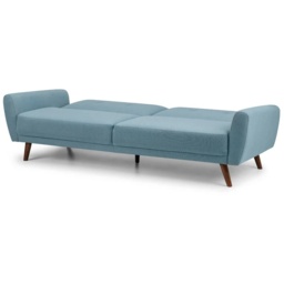 Julian Bowen Monza Fabric Sofa Bed - Blue - thumbnail 4