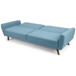 Julian Bowen Monza Fabric Sofa Bed - Blue - thumbnail 5