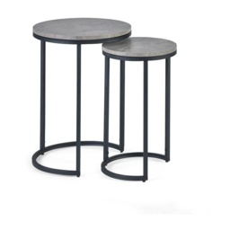 Julian Bowen Staten Round Nesting Side Tables - thumbnail 2