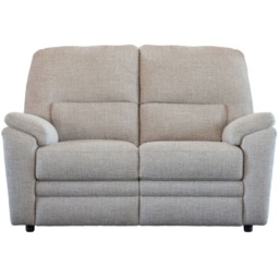Parker Knoll Hampton 2 Seater Recliner Sofa - Manual Recliner - Fabric Grade A