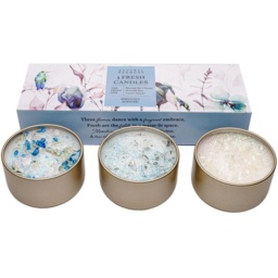 Best Kept Secrets Fresh Collection Natural Harmony Three Lites Candle Set - thumbnail 1