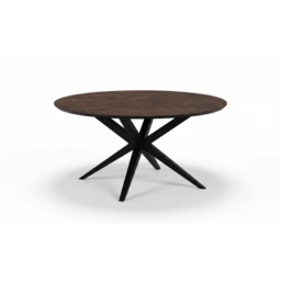 Amsterdam Round Dining Table - 120cm - Fixed - Group 4 - thumbnail 1