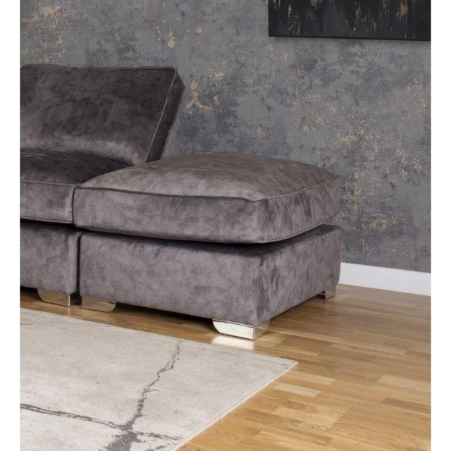 Bertie Large Footstool - Fabric - Grade D - image 1