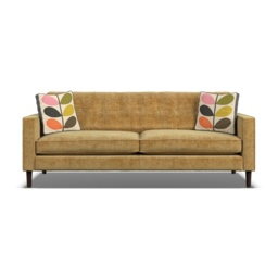 Orla Kiely Ebben Large Fabric Sofa - Premium Plain Fabric - thumbnail 1