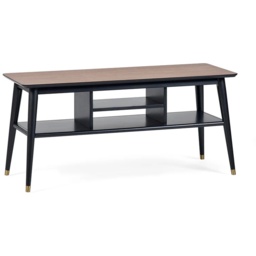 Julian Bowen Findlay Media Unit - Walnut and Black - thumbnail 3