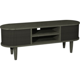 Markham Silver Grey Entertainment Unit - thumbnail 2