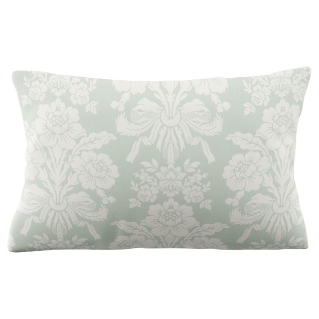 Laura Ashley Tatton Duck Egg Pillow Case Pair - Green - image 1