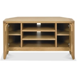 Jasper Oak Corner Entertainment/TV Unit - thumbnail 4