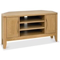 Jasper Oak Corner Entertainment/TV Unit - thumbnail 2