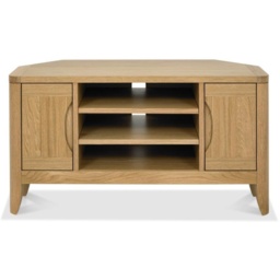 Jasper Oak Corner Entertainment/TV Unit - thumbnail 3