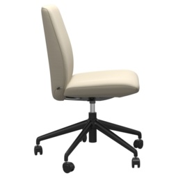 Stressless Laurel Low Back Home Office Chair - Fabric - thumbnail 4