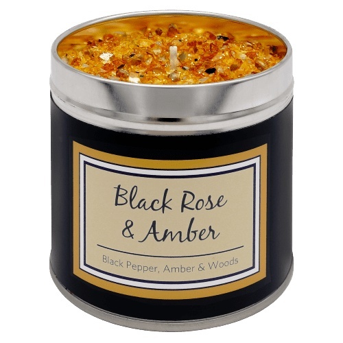 Best Kept Secrets Seriously Scented Candle Tin - Black Rose and Amber