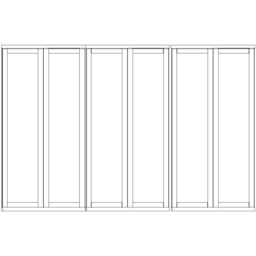 Wiemann Cambridge 6 Door Wardrobe - Finish - thumbnail 2